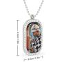 J Balvin Custom One-Sided Personalized Photo Pendant Necklace Ladies Commemorative Medal Hip Hop Jewelry J Balvin Custom One-Sided Personalized Photo Pendant Necklace Ladies Commemorative Medal Hip Hop Jewelry