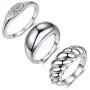 YBMYCM 14K Real Gold Plated Thick Chunky Dome Rings for Women Girls (5-10 Size) YBMYCM 14K Real Gold Plated Thick Chunky Dome Rings for Women Girls (5-10 Size)