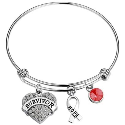 AKTAP Multiple Myeloma Survivor Bracelet Thrombophilia Awareness Bracelet Brain Aneurysm Jewelry Migraine Awareness Gift