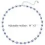 YANCHUN Evil Eye Choker Necklace Evil Eye Minimalist Necklace Protect Lucky Necklace for Women Men YANCHUN Evil Eye Choker Necklace Evil Eye Minimalist Necklace Protect Lucky Necklace for Women Men