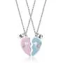 Birthday Gift For Best Friend Sister Heart Necklace BFF Unicorn Jewelry Gift for Friends or Fun Sister Gift
