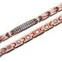RainSo Elegant Crystal Copper Magnetic Therapy Necklace for Women Pain Relief for Arthritis Adjustable