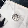 Silver Tree of Life Family Tree Pendant Necklace Fashion Jewelry Christmas Birthday Gifts for Women Girls Family Gifts for Mom Grandma Teen Best Friend Teacher Silver Tree of Life Family Tree Pendant Necklace Fashion Jewelry Christmas Birthday Gifts for Women Girls Family Gifts for Mom Grandma Teen Best Friend Teacher