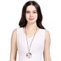 sedmart Tree of Life Pendant Amethyst Rose Crystal Necklace Gemstone Chakra Jewelry