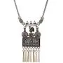 Efulgenz Boho Vintage Antique Ethnic Gypsy Tribal Indian Oxidized Gold Silver Statement Peacock Pendant Necklace Jewelry Efulgenz Boho Vintage Antique Ethnic Gypsy Tribal Indian Oxidized Gold Silver Statement Peacock Pendant Necklace Jewelry