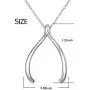 925 Sterling Silver Jewelry Open Heart Pendant Ring Holder Necklace Wedding Engagement Anniversary Infinity Love Gift for Her, Wife, Girlfriend, Fiancee