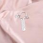 ENSIANTH Librarian Keychain Librarian Retirement Gift Best Librarian Ever Gift Librarian Appreciation Gift