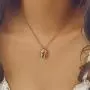 Yalice Simple Conch Shell Pendant Necklace Cowrie Necklaces Gold Jewelry for Women and Girls