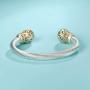 UNY Designer Inspired Jewelry Dragon Scale Ball Cable Wire Antique Bangle Elegant Beautiful