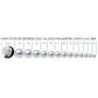 THE PEARL SOURCE Gold AAA Quality Drop Genuine Black Tahitian South Sea Cultured Pearl Leverback Earrings for Women
