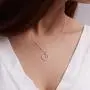 Boma Jewelry Sterling Silver Wave Water Element Circle Round Pendant Necklace, 18 Inches Boma Jewelry Sterling Silver Wave Water Element Circle Round Pendant Necklace, 18 Inches