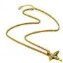 Richsteel Grenade/Gun/Bullet/Anti-Terrorism Headgear Pendant Necklace for Men Stainless Steel/18K Gold/Black Plated Military Style Punk Jewelry with Gift Box Richsteel Grenade/Gun/Bullet/Anti-Terrorism Headgear Pendant Necklace for Men Stainless Steel/18K Gold/Black Plated Military Style Punk Jewelry with Gift Box