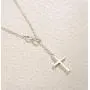 FANCIME Gold Plated 925 Sterling Silver High Polished Infinity Heart Cross Pendant Y Necklace for Women Girls, 18‘’ FANCIME Gold Plated 925 Sterling Silver High Polished Infinity Heart Cross Pendant Y Necklace for Women Girls, 18‘’
