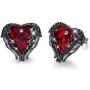 CDE Angel Wing Earrings for Women Stud Earring for Mom Rhodium Plated Mothers Day Jewelry Gifts for Women Wife Moms Girl