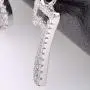 Paialco 925 Sterling Silver Fancy Number 0~9 Script Pendant Necklace Cubic Zirconia Jewelry Paialco 925 Sterling Silver Fancy Number 0~9 Script Pendant Necklace Cubic Zirconia Jewelry