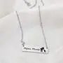 WSNANG Mama Animal Necklace Mama Moose Necklace Sweet Family Jewelry for Mother Grandma