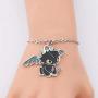UJIMS White and Black Dragon Bracelet for Couple BFF How to Train Your Dragon Jewelry Light Fury Night Fury Toothless Bangle Gifts