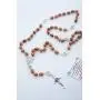 Quality Olive Wood Catholic Prayer & Necklace Rosary, Baptism, First Communion (Wooden Rosary 6 mm Oval Beads), Italian Silver Plated St. Benedict Medal & Crucifix Cross - by Olive Wood Gifts Shop Quality Olive Wood Catholic Prayer & Necklace Rosary, Baptism, First Communion (Wooden Rosary 6 mm Oval Beads), Italian Silver Plated St. Benedict Medal & Crucifix Cross - by Olive Wood Gifts Shop