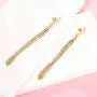 LIUANAN 18K Gold Plated Long Tassel Bar Earrings for Women Girls Chain Drop Dangle Stud Earrings Jewelry LIUANAN 18K Gold Plated Long Tassel Bar Earrings for Women Girls Chain Drop Dangle Stud Earrings Jewelry