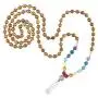 Modern ŌM 108 Premium 8mm Mala Meditation Beads | Unisex Rainbow Mala Necklace Quartz Pendant, Green Sandalwood, Genuine Gemstones Yoga Jewelry Modern ŌM 108 Premium 8mm Mala Meditation Beads | Unisex Rainbow Mala Necklace Quartz Pendant, Green Sandalwood, Genuine Gemstones Yoga Jewelry