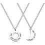My Sun and Stars Moon of My Life Couple Necklace Game of Thrones Jewelry His & Hers Matching Pendant Necklace Lover Set