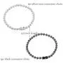 ORAZIO 2PCS Stainless Steel Military Dog Tag Ball Chain Necklace for Men Women 2.4mm Bead Chain Set with Connector Silver Tone Black 20-30 Inches ORAZIO 2PCS Stainless Steel Military Dog Tag Ball Chain Necklace for Men Women 2.4mm Bead Chain Set with Connector Silver Tone Black 20-30 Inches