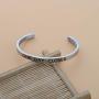 WUSUANED Deployment Gift One Day Closer Cuff Bracelet Long Distance Jewelry Gift for Boyfriend Husband Best Friend