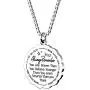 omodofo to My Daughter & Son You are Braver Than You Believe Necklace Heart Pendant Inspirational Gifts for Daugher Son Kids