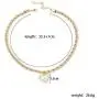 BG BENGAA Dainty Imitation Pearl Heart Necklace-18K Gold Plated Heart Pendant Necklace for Women Girls