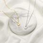 Turandoss Initial Butterfly Necklaces for Girls - Dainty 14K Gold Filled Handmade Personalized Letter Butterfly Choker Necklaces for Women Girls Jewelry Gifts