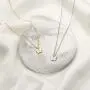 Turandoss Initial Butterfly Necklaces for Girls - Dainty 14K Gold Filled Handmade Personalized Letter Butterfly Choker Necklaces for Women Girls Jewelry Gifts
