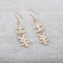 BAUNA Multiplication Subtraction Dangle Stud Earring Mathematics Symbol Earrings For Math Enthusiasts Teachers