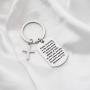 FUSTMW Christian Keychain Bible Verse Gifts Armor of God Cross Charm Ephesians 6:10 Religious Jewelry Confirmation Gifts