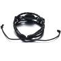 AOASK 8Pcs Super Hero Leather Wrap Bracelets Women Men