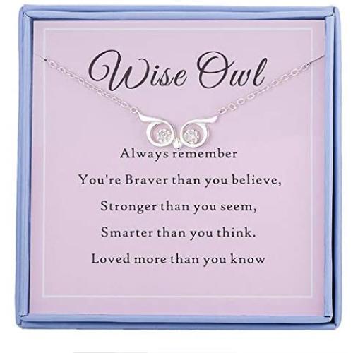 Burning Love Sterling Silver Animal Necklace Pendant for Women Girls Simple Necklace Inspirational Gift for Daughter Birthday Gifts for Best Friends Girlfriend Sister