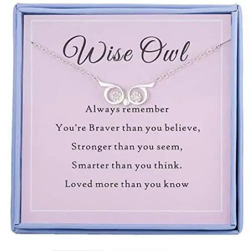 Burning Love Sterling Silver Animal Necklace Pendant for Women Girls Simple Necklace Inspirational Gift for Daughter Birthday Gifts for Best Friends Girlfriend Sister
