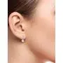18K Yellow Gold or Rhodium Plated 925 Sterling Silver Cubic Zirconia Stud Earrings, Drop Earrings and Hoop Earrings Jewelry Set