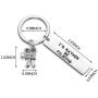 WUSUANED Movie Camera Keychain Id Rather Be Filming Jewelry Gift for Director Videographer Writer