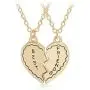 MJartoria BFF Necklaces for 2 Split Heart Weirdo 1 Weirdo 2 Best Friends Forever Pendant Friendship Set (Best Friends-Blue) (Best Friends-Gold) MJartoria BFF Necklaces for 2 Split Heart Weirdo 1 Weirdo 2 Best Friends Forever Pendant Friendship Set (Best Friends-Blue) (Best Friends-Gold)