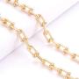 Link Chain Necklace Bracelets for Women Punk U Shape Chain Choker Necklace Statement Adjustable Link Bracelet Minimalist Party Jewelry Set