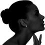 PAVOI 14K Gold Plated Sterling Silver Cubic Zirconia Huggie Hoop Earrings for Women