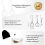 Uloveido Charms Real Mustard Seed Earrings for Women Girls, Stainless Steel Dangle Drop Earrings Y582