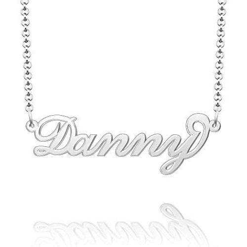 Moonlight Collections Danny Name Necklace Personalized Custom Jewelry