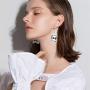 Fashion Funny Creative Koi Fish goldfish Water Bag Dangle Earrings Cute Handmade Earrings Womens Charm Jewelry Gift 4 pairs