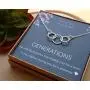 EFYTAL Generations Necklace for Grandma, Sterling Silver 3 Thick Infinity Circles, Mom & Children Mothers Day Jewelry Birthday Gift EFYTAL Generations Necklace for Grandma, Sterling Silver 3 Thick Infinity Circles, Mom & Children Mothers Day Jewelry Birthday Gift