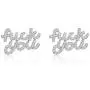 18K Gold Plated Hypoallergenic Stud Earrings Pave Cubic Zirconia Fashion Letter Initial Earrings Clear with Nice Gifts Box 18K Gold Plated Hypoallergenic Stud Earrings Pave Cubic Zirconia Fashion Letter Initial Earrings Clear with Nice Gifts Box