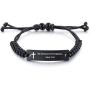 XUANPAI Adjustable Braided Woven Bracelet Bible Verse Quote Scripture Christian Religious Inspiring Jewelry,Adjustable