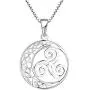 YL Celtic Knot Necklace 925 Sterling Silver Triskele Dangle Drop Earrings Triskelion Moon Leverback Jewelry for Women YL Celtic Knot Necklace 925 Sterling Silver Triskele Dangle Drop Earrings Triskelion Moon Leverback Jewelry for Women