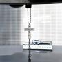G-Ahora Guardian Angel Cross Car Mirror Accessories Ornaments Car Pendant Home Vehicle Interior Accessories(Order His Angels RMH)