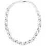 Gem Stone King 17 Inch White Cultured Freshwater Pearl & Blue Crystal Mash Necklace + Bracelet 6.5 Inch Gem Stone King 17 Inch White Cultured Freshwater Pearl & Blue Crystal Mash Necklace + Bracelet 6.5 Inch